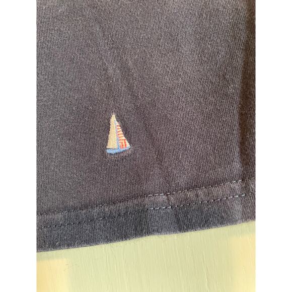 Janie and Jack blue polo shirt sailboats collared buttons short sleeve 18 -24 m - Picture 4 of 5